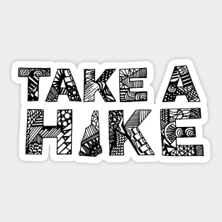 Take a Hike Sticker